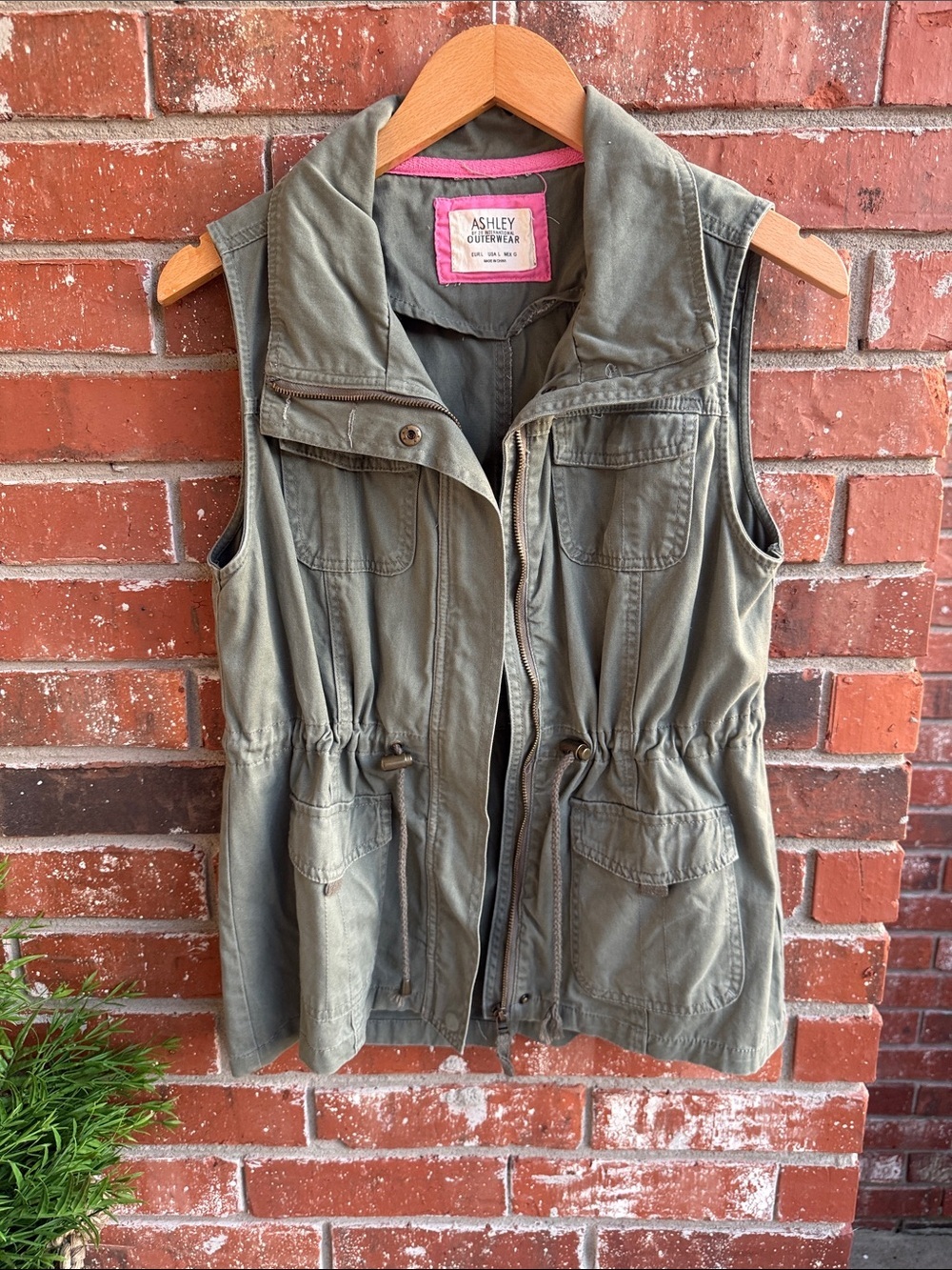 Ashley By 26 International Sage Utility Vest